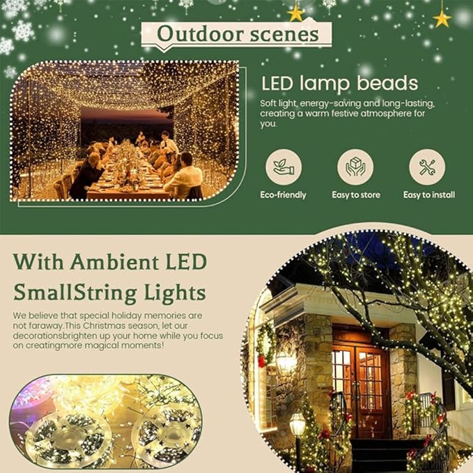 🎄Early Christmas Promotion 50% OFF🎁Copper Wire Firecracker Light String