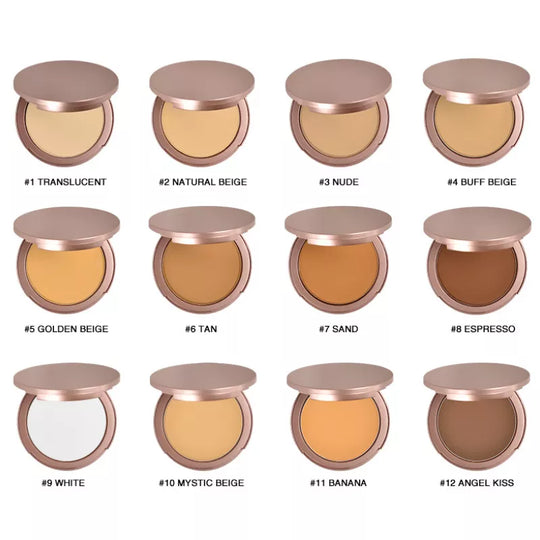 ⚡50K+ SOLD!✨ - Oil-Control Setting Compact Powder Foundation