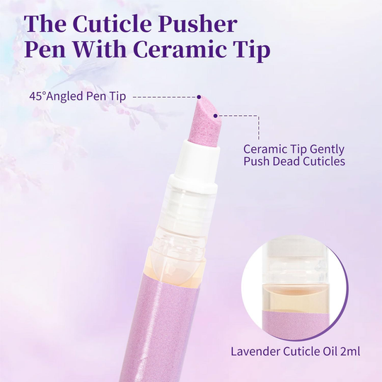 🔥Buy 1 Get 1 Free🖊️Cuticle Oil Nail Pusher Pen