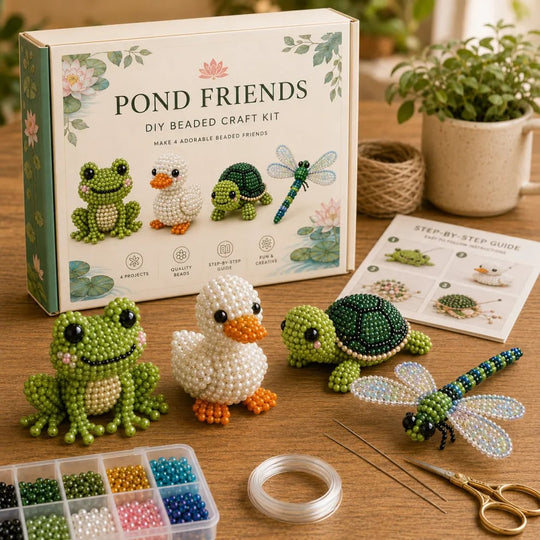 🏆🔥2026 New Arrivals 🧵✨Petite 3D Beaded Animal Craft Kit
