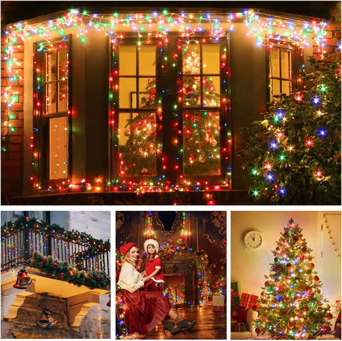 ✨Многоцветни коледни мини гирлянди🏡