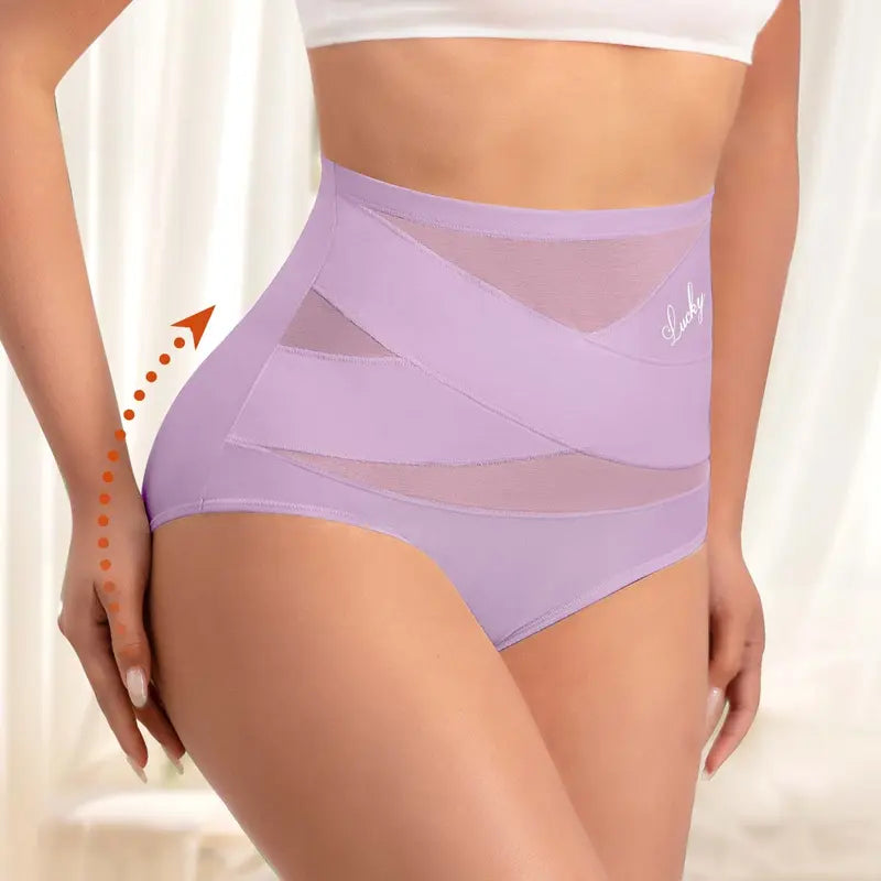 💗Buy 1 Get 1 Free💗High-Waist Tummy Control Seamless Shaping Lucky Panties