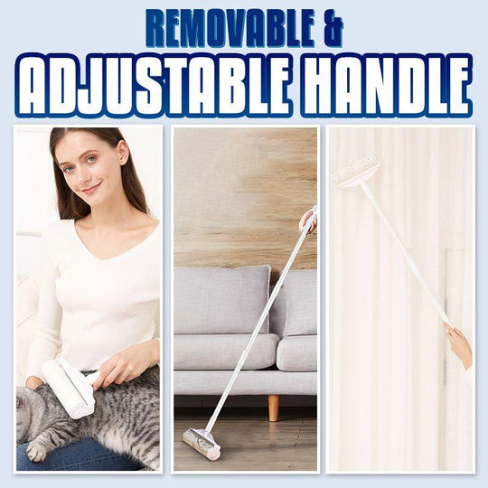 Удължена и разширена ролкова четка за мъх