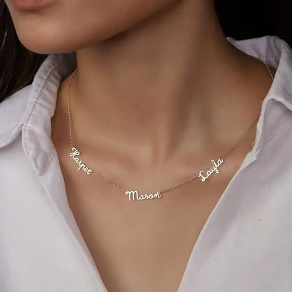 🔥Mother's Day Special Offer 50% OFF - Personalized Multi-Name Necklace