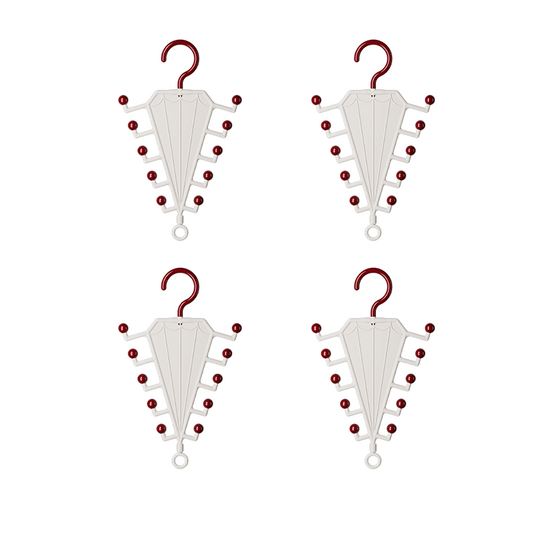 Multi-Functional V-Shaped Double Sided Hanger Storage Rack