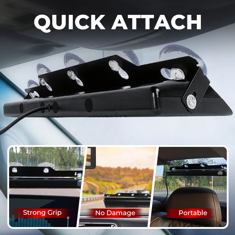 ⏳Time-limited Special⏰Windshield Suction Cup Strobe Warning Light for Vehicles🚗