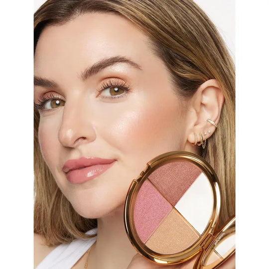 glow wardrobe eye & cheek palette - eyeshadow and highlighter makeup