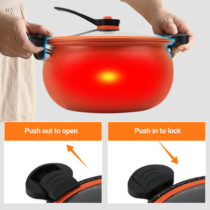 🧑‍🍳Michelin Chef's Recommendation🏆Multifunctional Large Capacity Non-stick Pressure Cooker