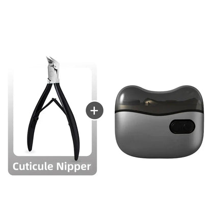 🔥Black Friday Sale!🚨 Lowest Price Ever, Don't Miss Out! 💅 2-in-1 Electric Nail Clipper & Polisher