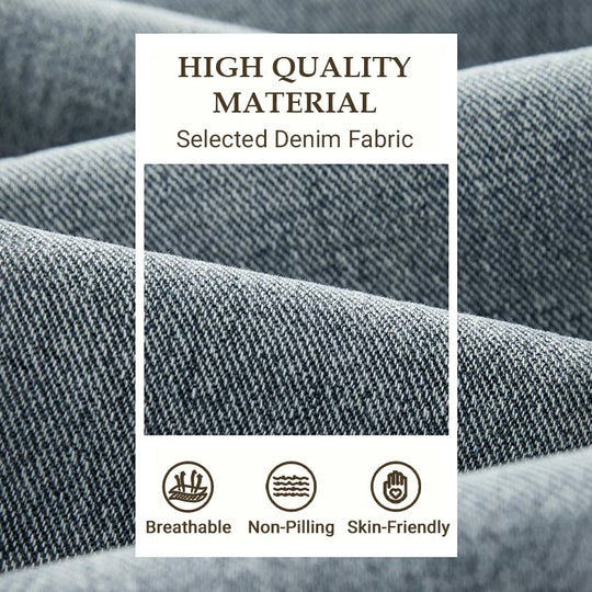 🧵 Men's Loose Straight Jeans – Classic Fit | Perfect for Commute, Casual & Weekend Wear, Easy to Style ✨