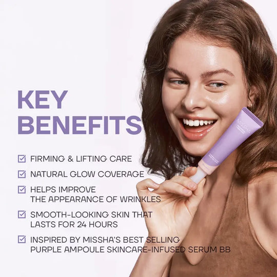 💜BUY 1 GET 1 FREE💜 M Perfect Cover Serum BB Cream (35ml) - Bifida Ferment Lysate Serum-Infused BB Cream
