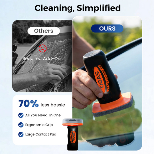 🔥LAST DAY SALE 50% OFF🔥 Auto Glass Side Window Oil Film Removal Cleaner