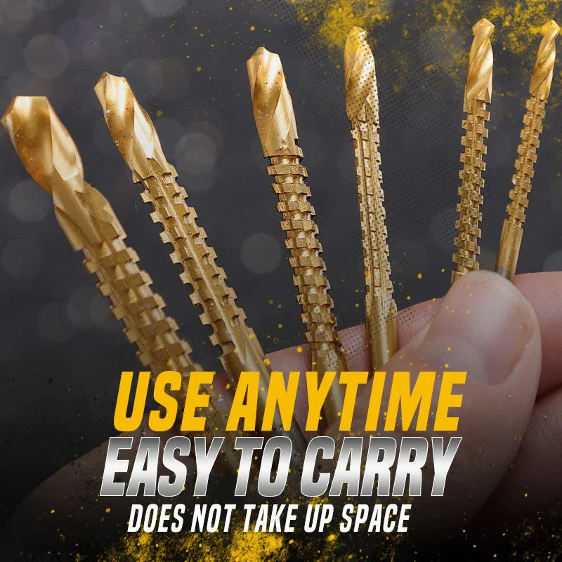 Set di punte per trapano elicoidale, accessori per utensili elettrici (6 pezzi)