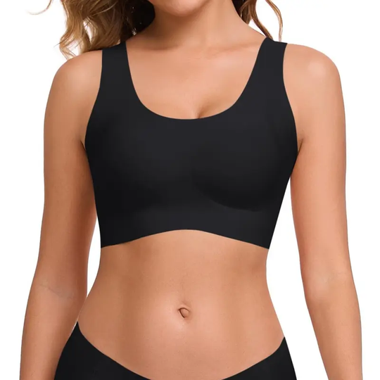 💫Seamless wireless full-coverage bra – soft, stretchy & breathable