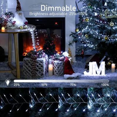 🎄Waterproof Remote Control Flashing Lights⭐