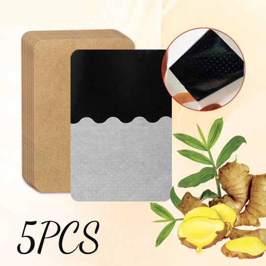 ⏳Time-Limited Sale 50% OFF⏰ Ginger Pain Relief Patches – Natural Heat Therapy for Aches & Stiffness | Stick It Where It Hurts! 💆‍♀️