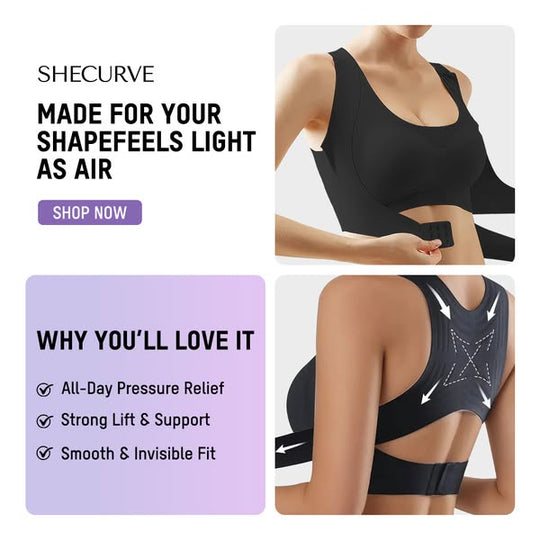 AlignLift Posture-Perfect Wireless Bra