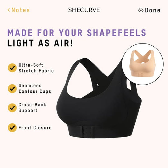 AlignLift Posture-Perfect Wireless Bra