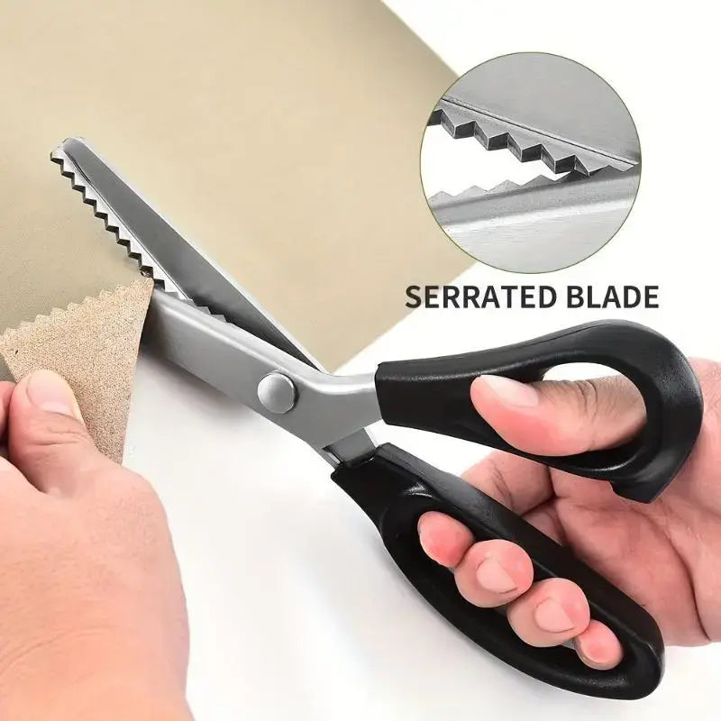 🔥 DIY Serrated Sewing Scissors – Precise and Easy to Use