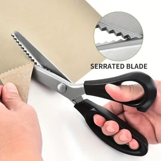 🔥 DIY Serrated Sewing Scissors – Precise and Easy to Use