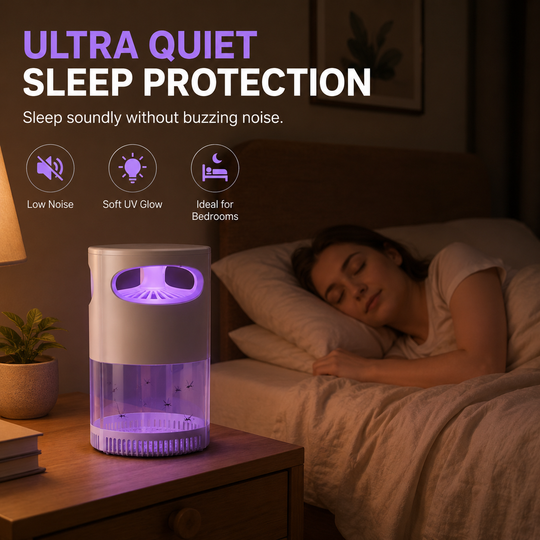 🦟 UV Mosquito Killer Lamp – quiet, USB, chemical-free. 50K+ sold! 🔇🌙