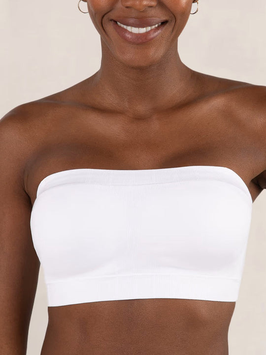 🎁Last Day-60% OFF🤩🔥Convertible Strapless Bandeau Bra with Wireless Comfort, Anti-Slip Grip & Removable Straps