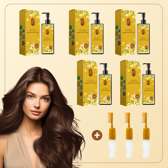 🔥 Гореща разпродажба 2025 🔥Подхранваща боя за коса на растителна основа🎁Безплатна подаръчна четка!