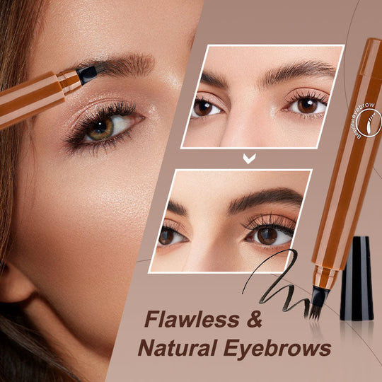 💥Limited Time Sales - 50% OFF💥Waterproof Four-tip Beard and Eyebrow Pen✨