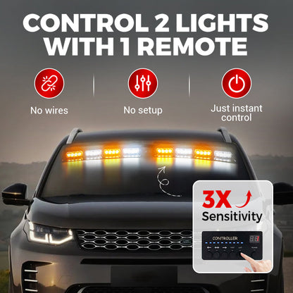 ⏳Time-limited Special⏰Windshield Suction Cup Strobe Warning Light for Vehicles🚗