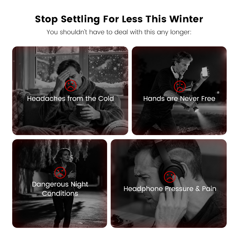 Rechargeable Bluetooth Beanie Hat with Light