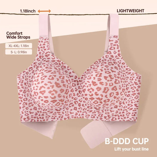 👙Jelly Bras Women Seamless Lift Bra Wireless Push Up No Underwire Full Coverage Plus Bras Comfort Supportive Sports T-Shirt Bra
