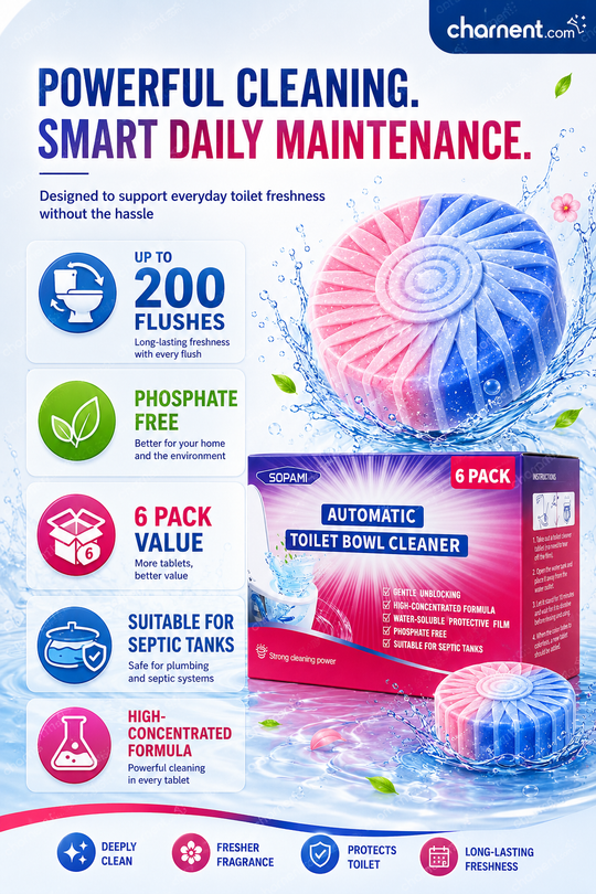 ⏳Today Only: 50% Off⏰Dual-Color Toilet Cleaning Agent