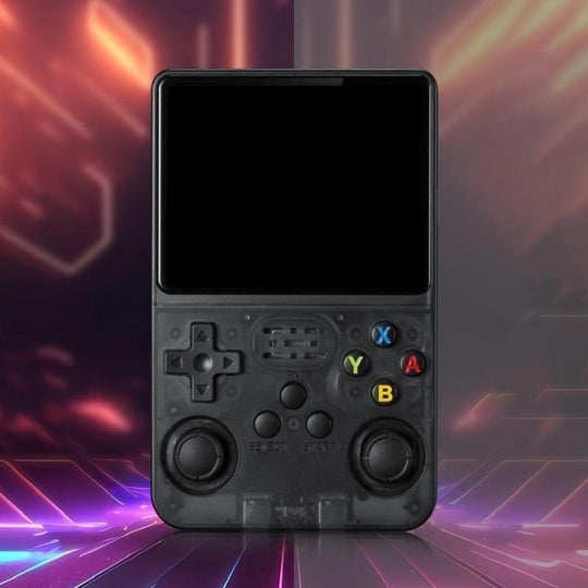 WUDS R36S Retro Video Handheld Console Linux System 3.5 in IPS Screen Built in 3000mAH Battery 32G+64G TF Card for Christmas, Thanksgiving, Holiday Gift,back to school,back to school haul