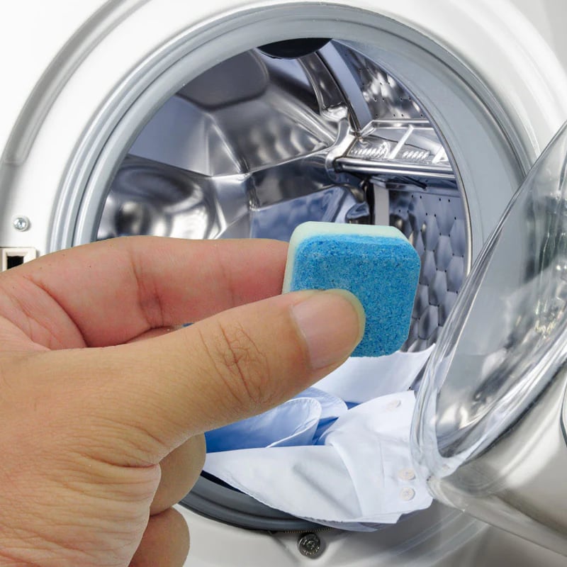 🧼 BUY 2 GET 3 FREE! ✨ Washing Machine Deep Cleaner Tablets – Eliminates 99% Germs, Removes Odors & Prevents Mold 🧽