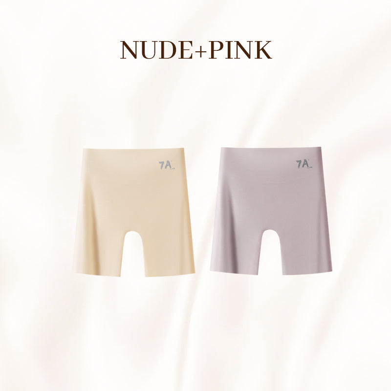 🔥Compre 1 e leve 2🔥Calcinha feminina de cintura alta em seda gelada com controle abdominal e efeito levanta bumbum