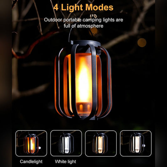 BougeRV 9 inch Solar lantern outdoor light with base, solar lantern outdoor waterproof light