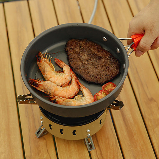 ⛺Pārnēsājams āra kempinga virtuves piederumu komplekts