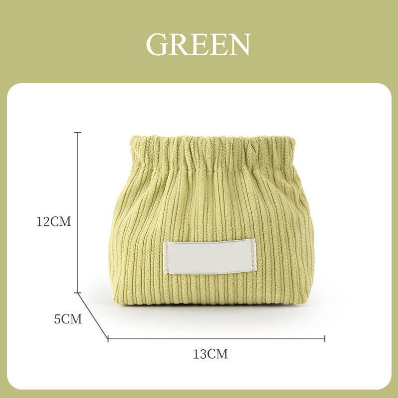 💕BUY MORE, SAVE MORE💕 Mini stretch corduroy storage bag