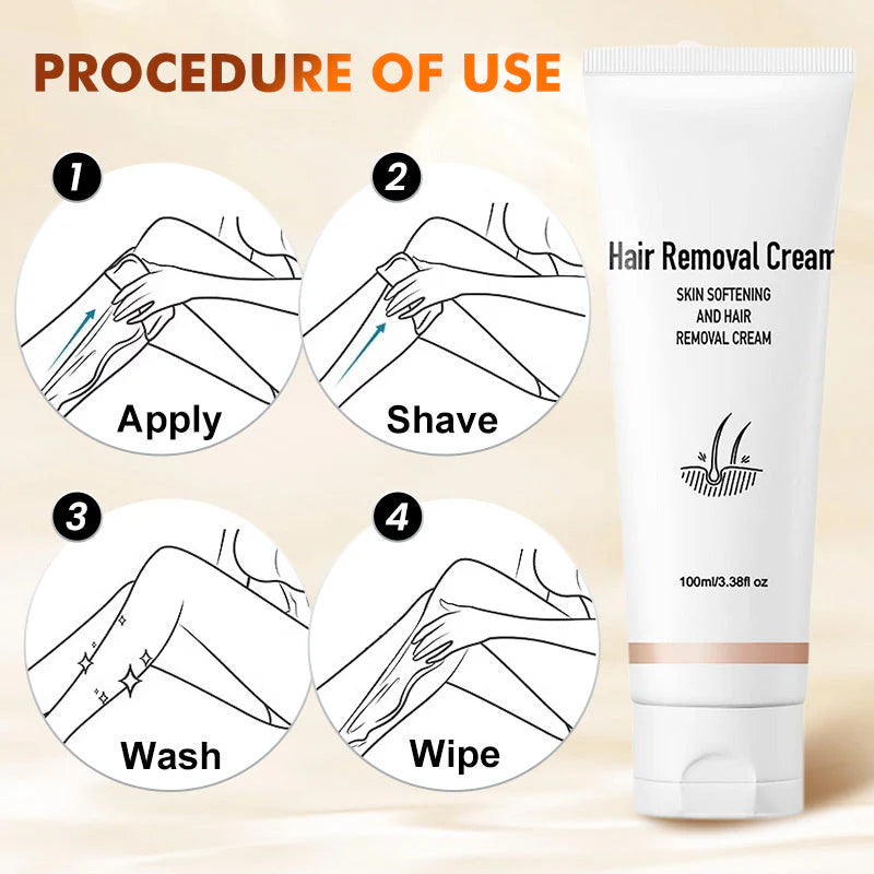 🏆Versatile Aromatic Mild Formula Hair Removal Cream