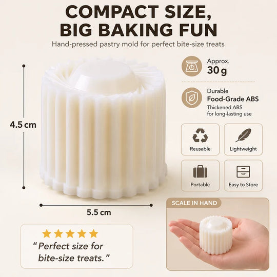 🥳2026 HOT SALE🎂Creative Double-Ended Pastry Mold