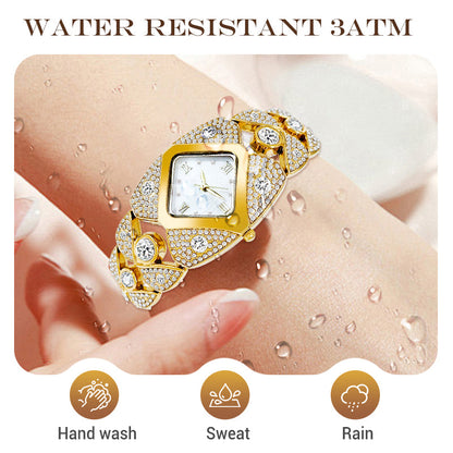 💎Women's Retro Quartz Watch with Sparkling Rhinestones✨