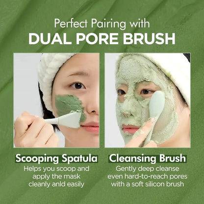 P.CALM Holy Basil Carbonated Mask: Deep Pore Cleanser, Blackhead & Sebum Control