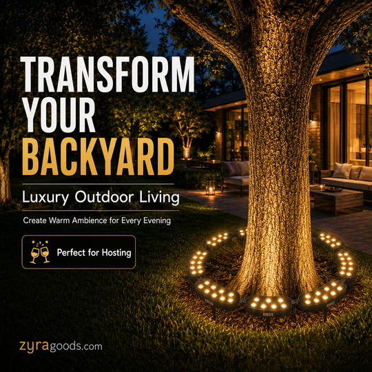 🌳💡 IP65 Waterproof Outdoor Ring Tree Light