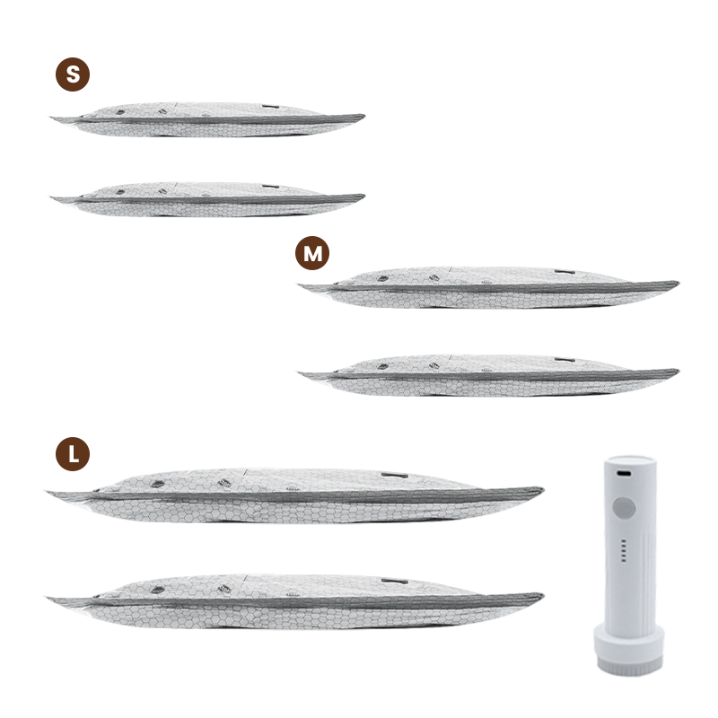 🔥 VIIMASE PÄEVA PAKKUMINE - 49% SOODUSTUST 🔥 Reisivaakumkotid ja kaasaskantav pumbakomplekt