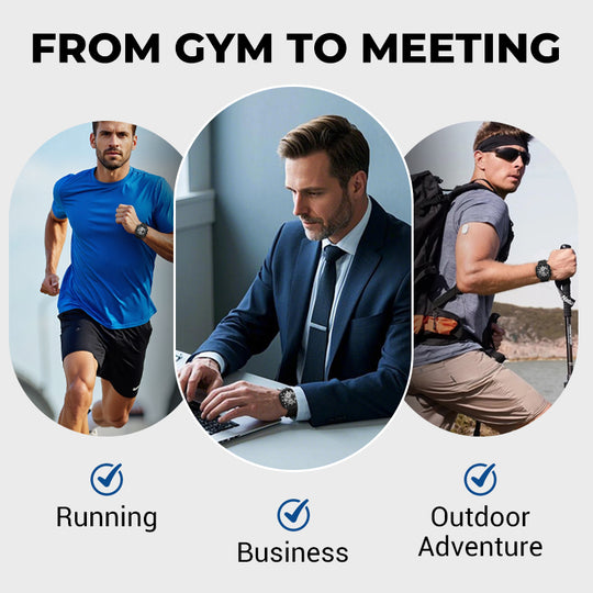 ⏳Специално ограничено във времето⌛Мъжки спортен кварцов часовник