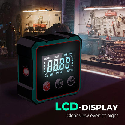 📢🔧 HOT SALE 49% OFF 🔥4-Side Magnetic Digital Angle Gauge with Laser