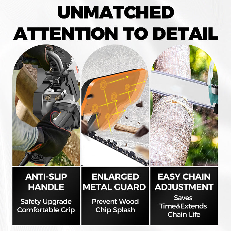 ⏳Half price today Ends soon🔥Angle Grinder Converted Electric Chainsaw Kit
