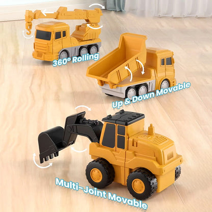 Magnetic Transform Engineering Car Assembled Toys