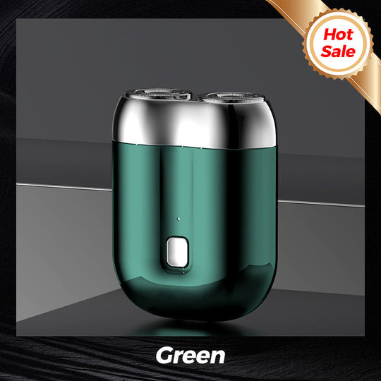 🎁Hot Sale🔋 Mini-dobbeltbarbermaskine! 0,1 mm Knive Mesh 7500 rpm motor