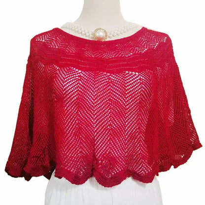 Knitted Sun-proof Shawl🔥Free 1pc Gift Pearl Clip